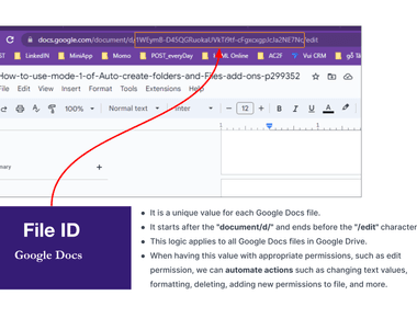 What is File ID and Folder ID in Google Drive